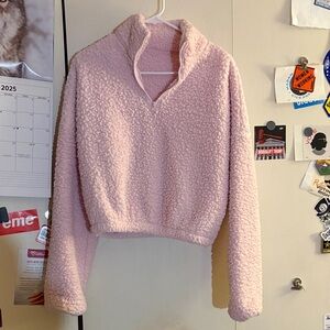 Cozy Pink Fleece Jacket